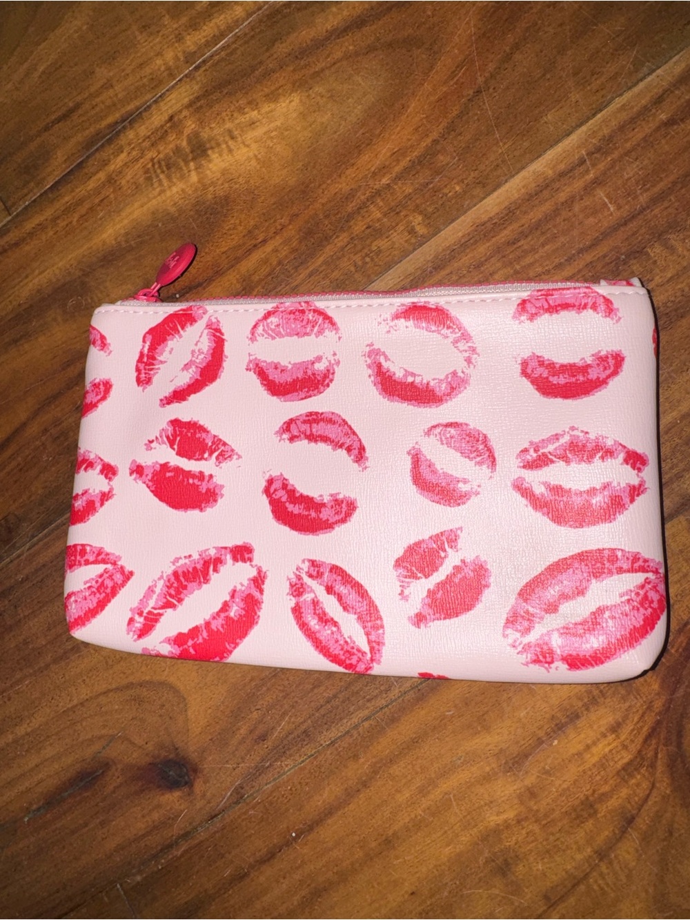 Ipsy 2019 Pink Lip-Print Cosmetic Pouch